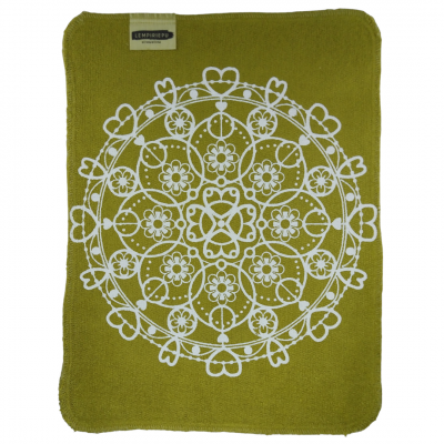 Pitsi-kuosi, vihreä liina.