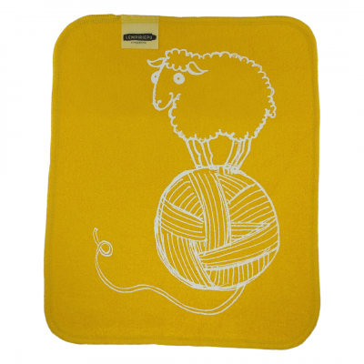 Lammas -kuosi, keltainen liina.