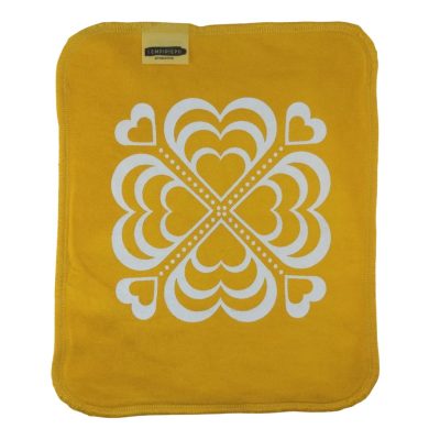 Rakkaus-kuosi, keltainen liina.