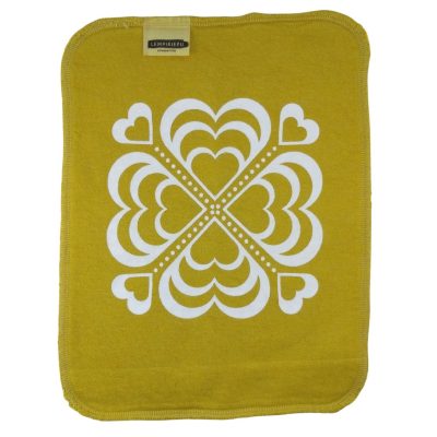 Rakkaus-kuosi, vihreä liina.