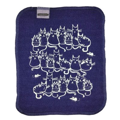 Kurnajaiset-kuosi, violetti liina.