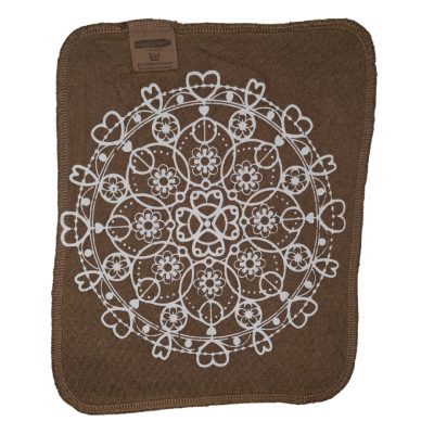 Pitsi tiskirätti ruskea – bambuinen kestotiskirätti